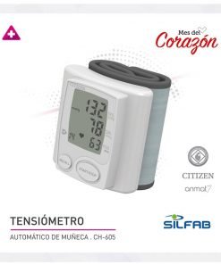 Tensiometro Digital de Muñeca CH605 SILFAB
