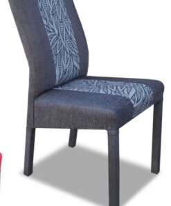 SILLA KENDOR CHENILLE NEPAL GRIS - VOLENTIERA