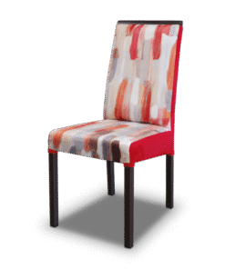 SILLA VARENNA PINCELADO ROJO VOLENTIERA